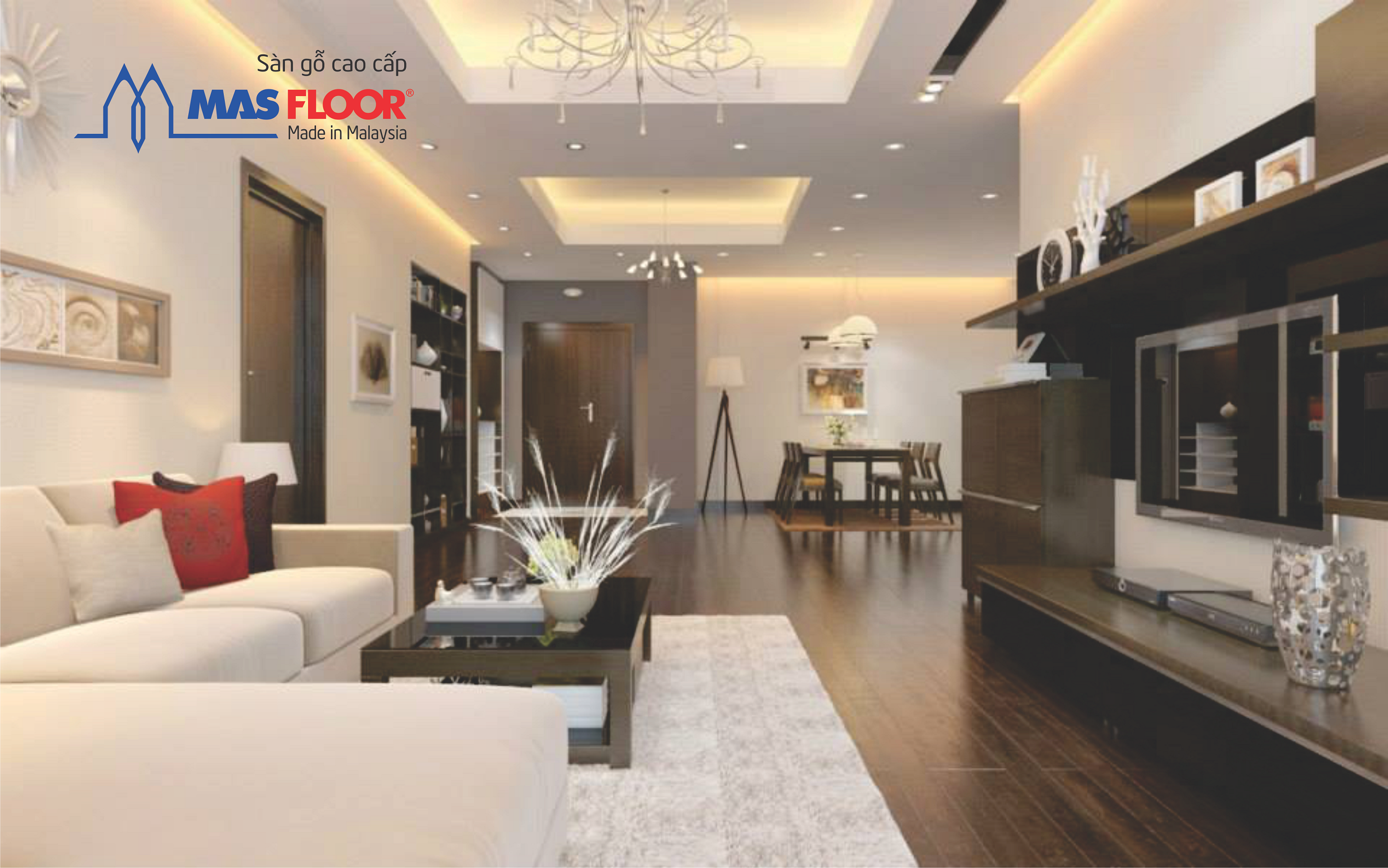 Lựa chọn sàn gỗ nào phù hợp với phong cách nội thất sang trọng?